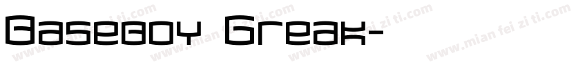 Baseboy Greak字体转换